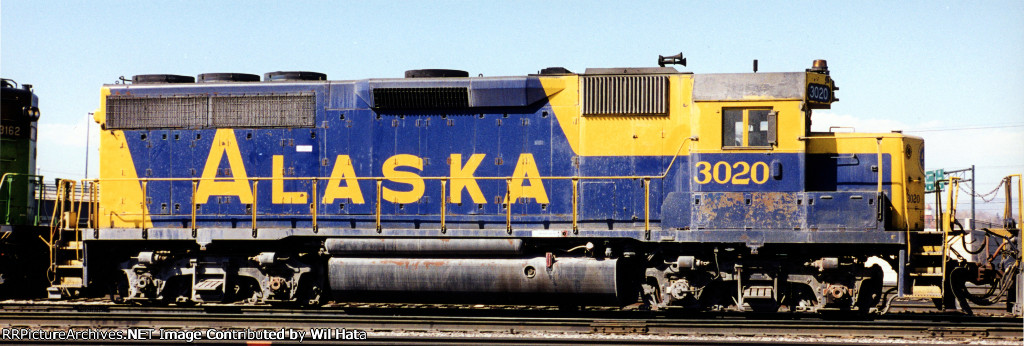 Alaska Railroad GP40R 3020
